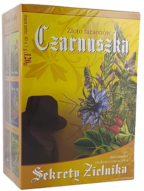 Herbata ASZ Sekrety Zielnika Czarnuszka 40x3g Cukrzyca (5903027000372) - obraz 1