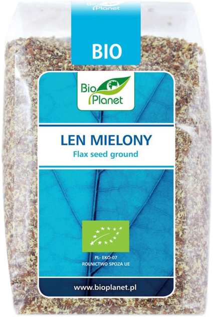 Len mielony BIO PLANET 250 g (5907814665492) - obraz 1