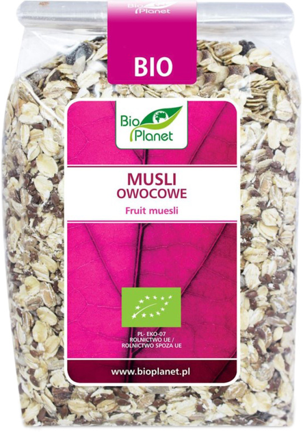 Musli owocowe BIO PLANET 300 g (5907814668820) - obraz 1