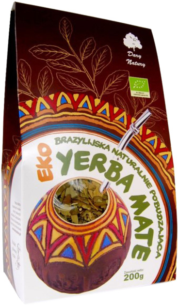 Herbata Dary Natury Yerba Mate Eko 200g (5902741008923) - obraz 1