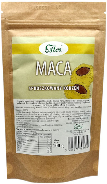 Suplement diety Flos Maca 100g (5905279799899) - obraz 1