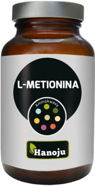 Suplement diety Hanoju L-Metionina 400 mg 90 kapsułek krążenie (8718164788376) - obraz 1