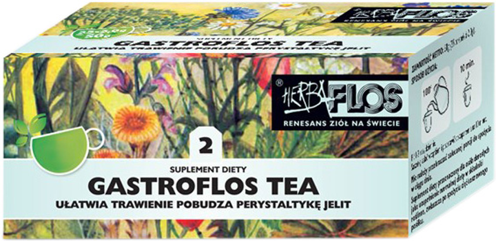Herbata Herba Flos Gastroflos Tea 2 20 saszetek (5902020822264) - obraz 1