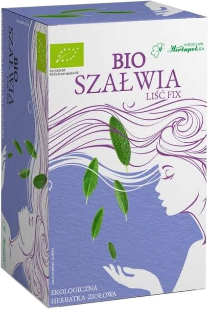 Herbatka ziołowa Herbapol Szałwia BIO 20 saszetek (5906014213502) - obraz 1
