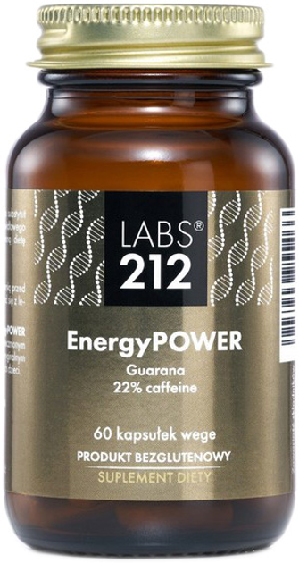 Suplement diety LABS212 EnergyPOWER 60 kapsułek (5903943955466) - obraz 1