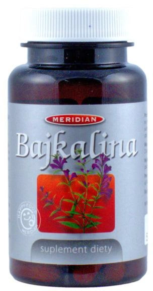 Suplement diety Meridian Bajkalina 60 kapsułek tarczyca bajkalska (5906489288760) - obraz 1