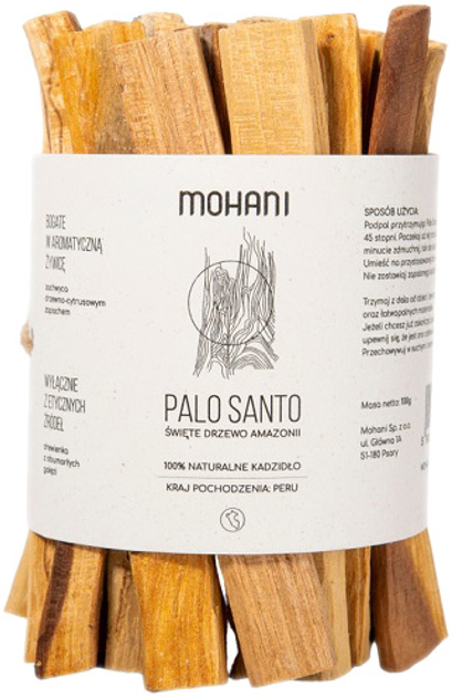 Kadzidło Mohani Palo Santo Święte Drzewo Amazonii (5902802721358) - obraz 3