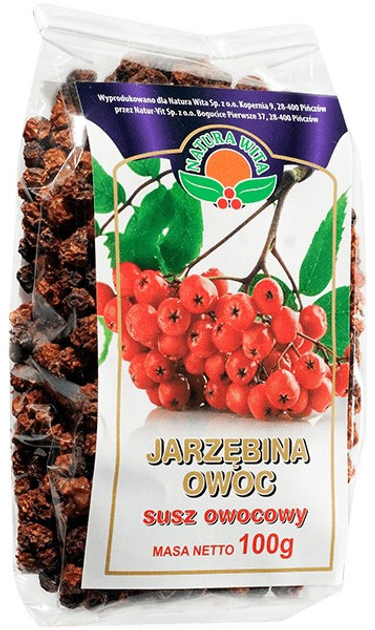 Herbata Natura Wita Jarzębina Owoc 100g (5902194540292) - obraz 1