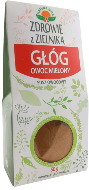 Herbata Natura Wita Głóg Owoc Susz Owocowy 100g (5902194540315) - obraz 1