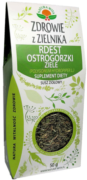 Herbata Natura Wita Rdest Ostrogorzki ziele 50g (5902194543293) - obraz 1