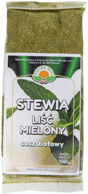 Herbata Natura Wita Stewia Liść mielony 100g (5902194544382) - obraz 1