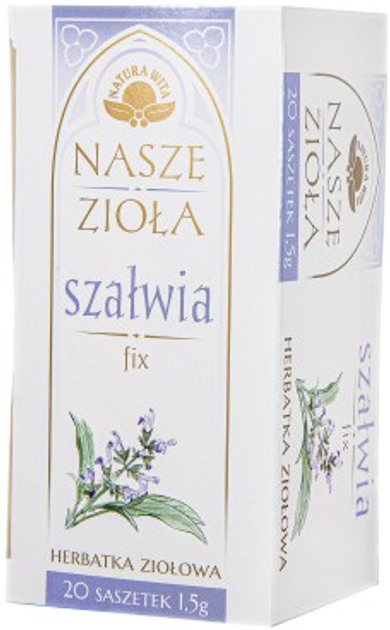 Herbatka Natura Wita Szałwia Fix 20x1.50 g (5902194544443) - obraz 1