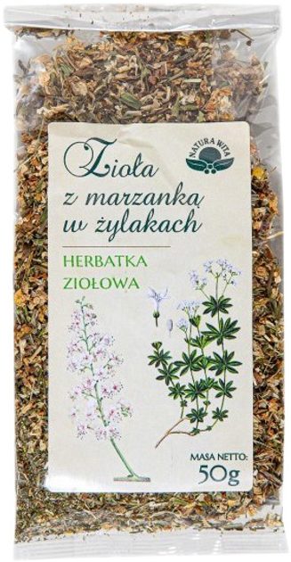 Herbata Natura Wita Zioła z marzanką wonną w żylakch 50g (5902194545488) - obraz 1