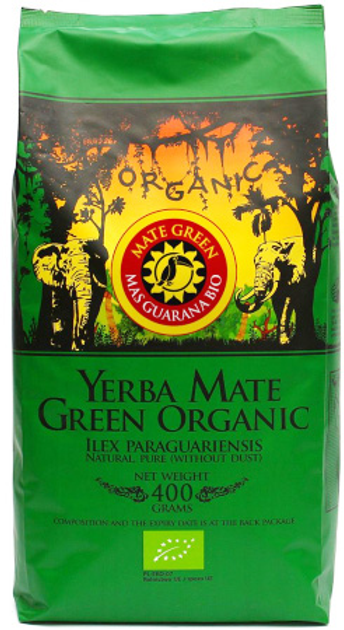 Herbata Yerba Mate Green Mas Guarana BIO 400 g (5904384683048) - obraz 1