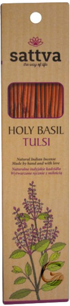 Kadzidła Sattva Naturalne Tulsi Incense 30 g (5903794180284) - obraz 1