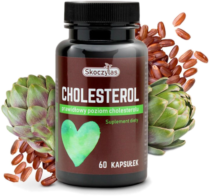 Suplement diety Skoczylas Cholesterol 60 kapsułek (5903631208003) - obraz 1