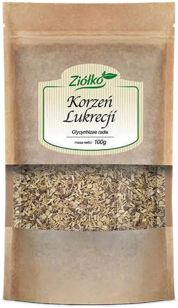 Suplement diety Ziółko Lukrecja Korzeń 100 g (5903240520619) - obraz 1