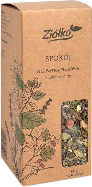 Suplement diety Ziółko Spokój Herbatka Ziołowa 65 g (5904323160227) - obraz 1
