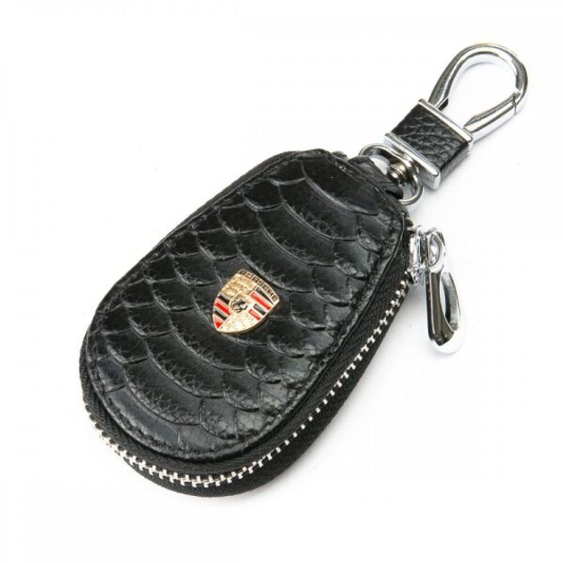 Мужская кожаная ключница F625 Porsche black от продавца: T-K Shop – в ...