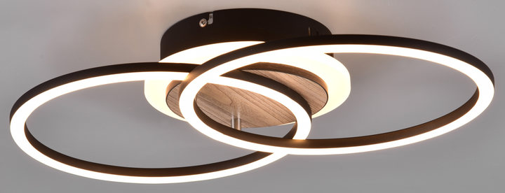 Люстра LED светодиодная потолочная Reality с пультом управления GIRO 25W 3000lm 2700 - 6000K (R62783635) на кухню, для спальни, для гостиной - изображение 1