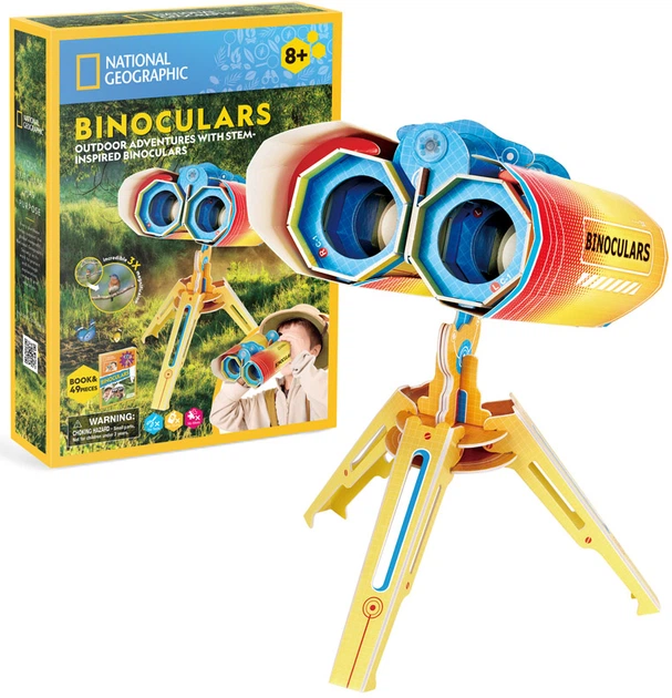 Puzzle konstrukcyjne 3D Lornetka CubicFun (306-DS1083H) - obraz 2