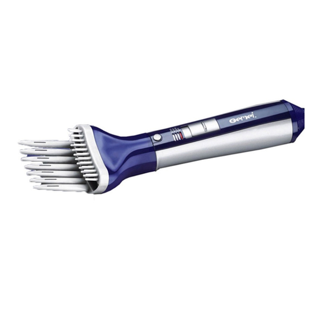 Профессиональный фен для укладки волос c насадками 6 в 1 Gemei GM-4834 Blue (kt-4834) - зображення 2