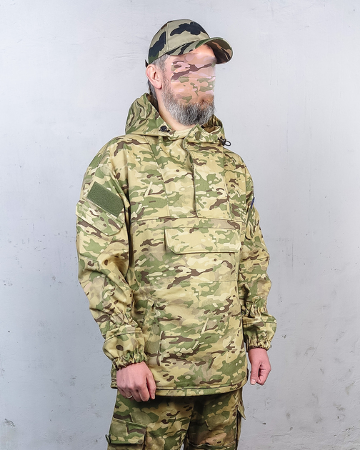 Куртка парка анорак военная форма хлопок 100% камуфляж multicam MTP 44-46, зріст 3/4 - изображение 1