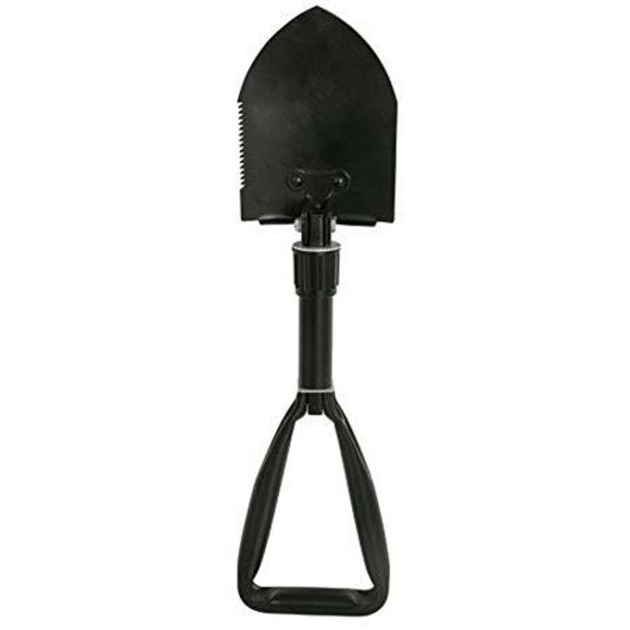Лопата туристична багатофункціональна Shovel 009 Чорний - зображення 1