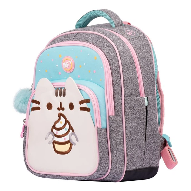 Рюкзак шкільний напівкаркасний ортопедичний для першокласника Yes S-91 Pusheen, для дівчаток (553644) - Фото 2 Рюкзак шкільний напівкаркасний ортопедичний для першокласника Yes S-91 Pusheen, для дівчаток (553644) - зображення 2