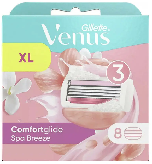 Venus Comfortglide Spa Breeze ostrza do maszynki do golenia 8 szt (7702018966820) - obraz 1