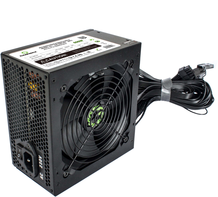 Блок питания GameMax GM-600 80+ APFC Black - изображение 3