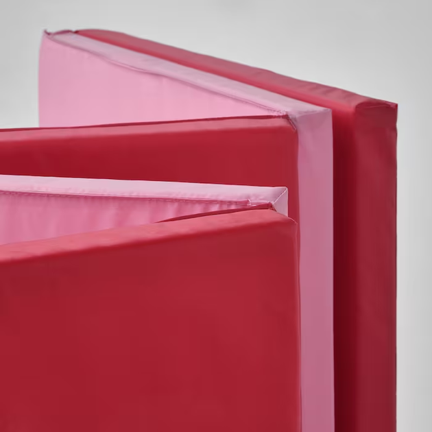 Складний гімнастичний килим PLUFSIG IKEA 505.522.73 рожевий - изображение 5