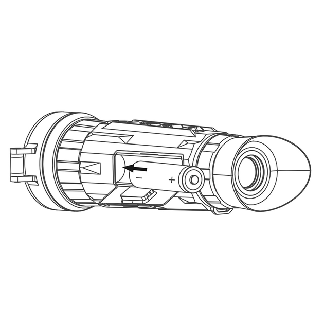 Тепловізійний монокуляр AGM Sidewinder TM50-640 [до 2600 м, 640*512] - зображення 2