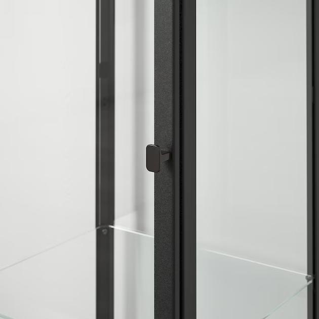 Шкаф-витрина BLALIDEN IKEA 005.205.19 черный - Фото 4 Шкаф-витрина BLALIDEN IKEA 005.205.19 черный - изображение 4