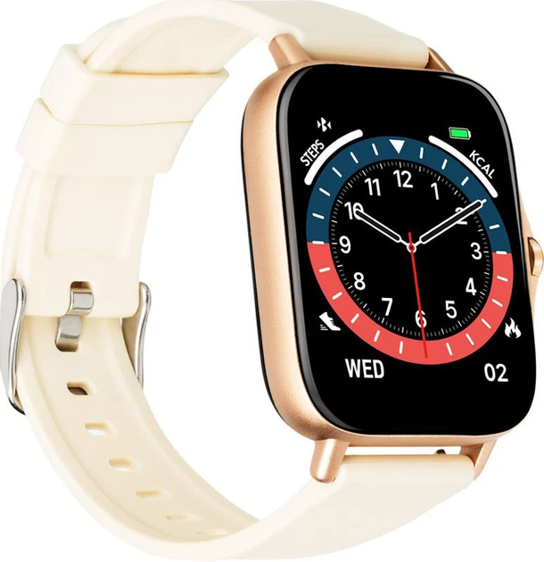 Смарт-годинник Gelius Pro GP-SW004 (AMAZWATCH GT2) Bluetooth Call (IPX7) Gold - зображення 2