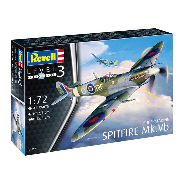 Збірна модель Revell Spitfire Mk.VB 1:72 (4009803038971) - зображення 1