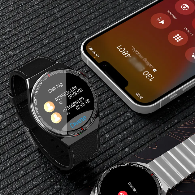 Смарт часы Smart Watch XO J1 Porsche Черный - изображение 10
