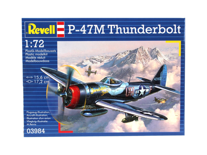 Model plastikowy Revell P-47 Thunderbolt 1:72 (4009803039848) - obraz 1
