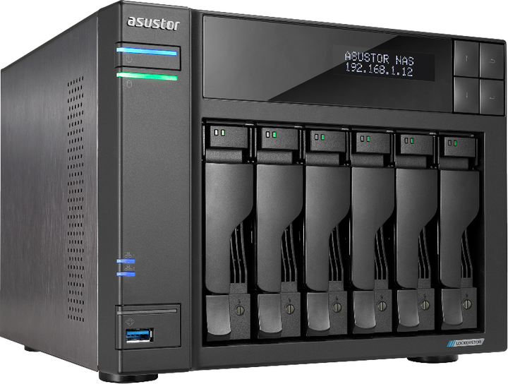 Мережеве сховище Asustor Lockerstor 6 Gen2 (AS6706T) (UAS6706T) - зображення 3