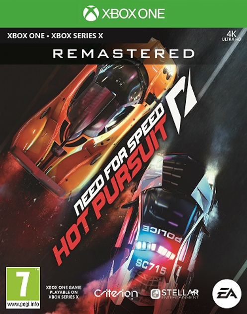 Гра Xbox One Need For Speed Hot Pursuit Remastered (Blu-ray) (5030948124051) - зображення 1