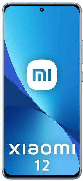 Smartfon Xiaomi 12 5G 8/256GB DualSim Niebieski (MZB0ACZEU) - obraz 1