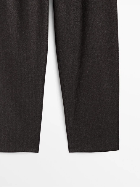Брюки Massimo Dutti 5048/780/802 сірий меланж L (0007412) - зображення 6