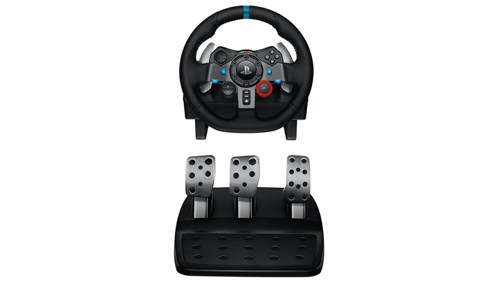 Набор Руль Logitech PlayStation 4 Driving Force Racing Wheel G29 Black + Рычаг переключения передач Logitech PlayStation 4 Driving Force Shifter - изображение 6