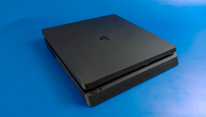Набор Консоль Sony PlayStation 4 Slim 500GB Black Б/У + Геймпад Беспроводной DualShock 4 Version 2 2шт - изображение 3