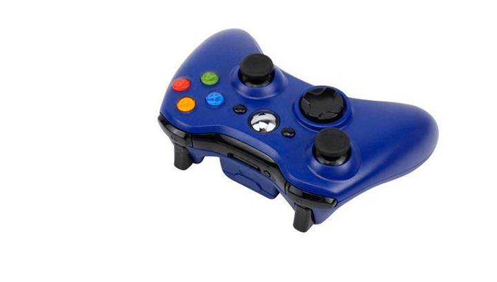 Геймпад Бездротовий RMC Xbox 360 Blue - зображення 3