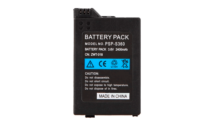 Аккумулятор RMC PlayStation Portable 2400 mAh Black - изображение 3