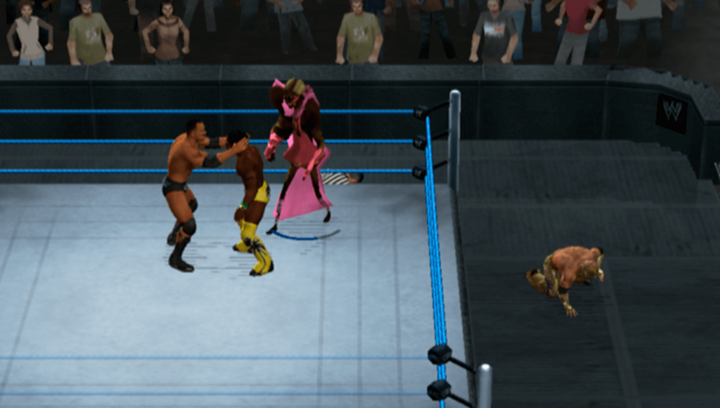Игра Sony PlayStation 2 WWE SmackDown! vs. Raw 2008 2009 2010 в Ассортименте Europe Английская Версия Б/У - изображение 4