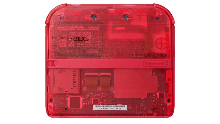 Консоль Nintendo 2DS Модифицированная 32GB Trans-Red + 10