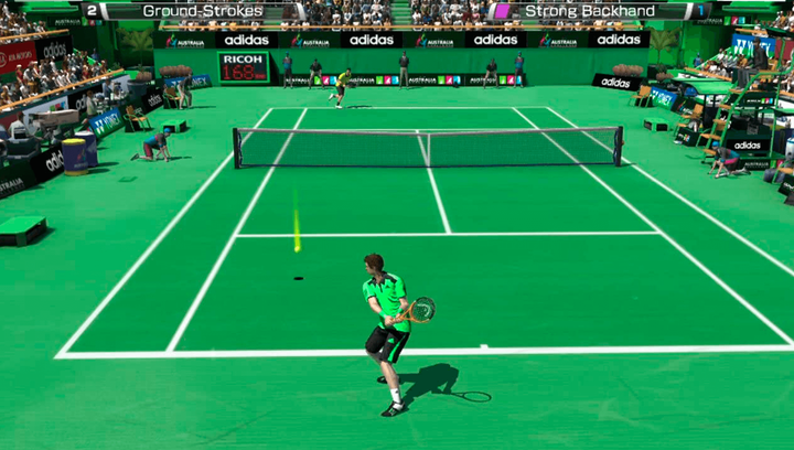 Игра Sony PlayStation 3 Virtua Tennis 4 Английская Версия Б/У - изображение 3