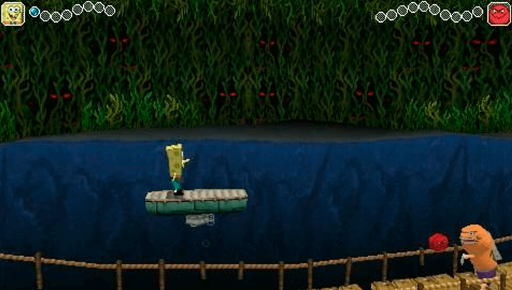 Гра Sony PlayStation Portable SpongeBob SquarePants: The Yellow Avenger Англійська Версія Б/У - зображення 3